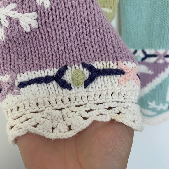 Vintage Cottagecore Granny Ugly Sweater - Picture 5 of 12